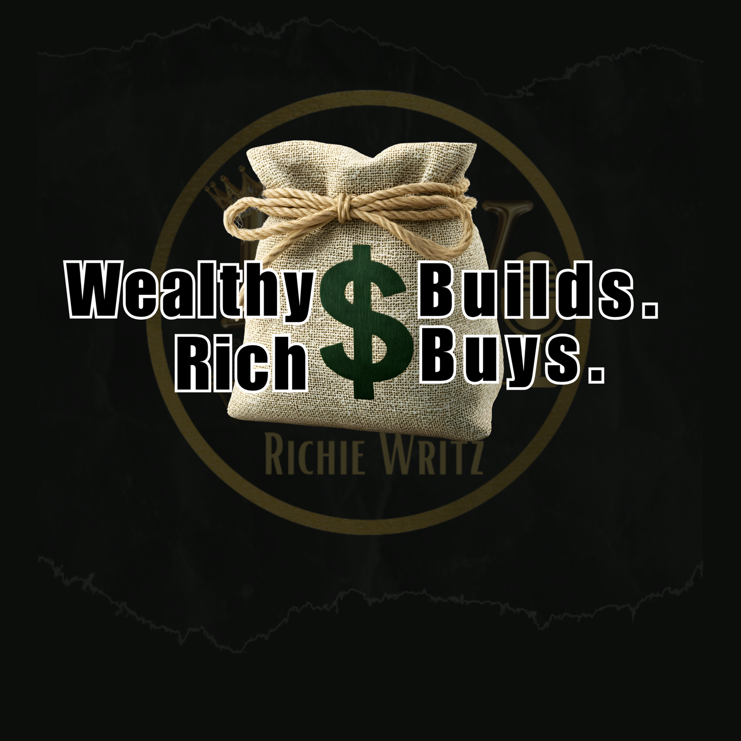 Wealthy Is Quiet Unisex Hoodie – Black Wealth Mindset Apparel