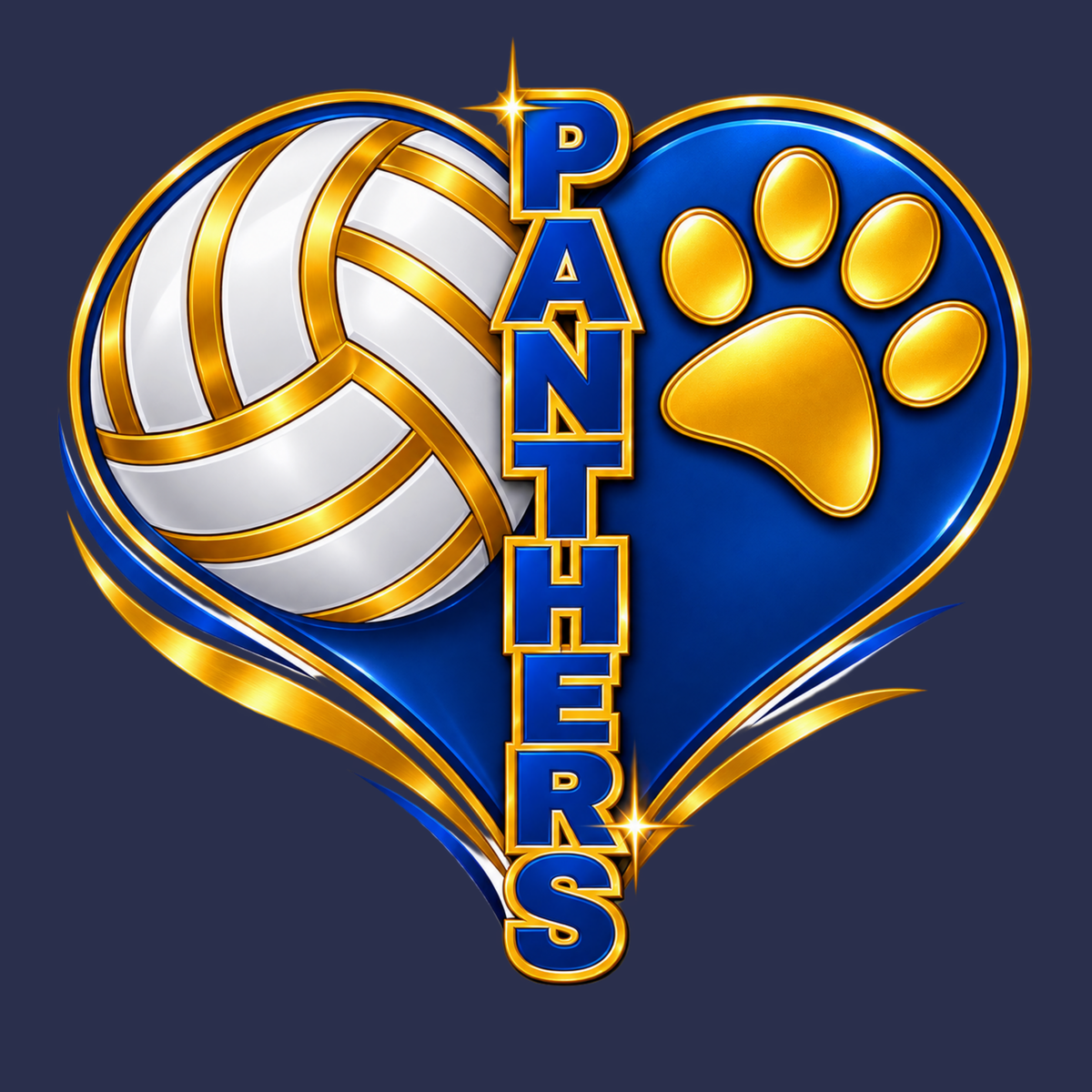 Panthers Volleyball Spirit Shirt
